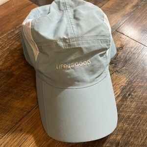 Life Is Good Sky Blue Cap